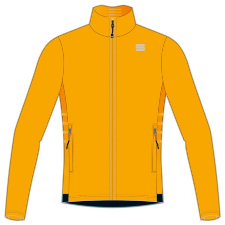 Trainings jas Sportful Squadra 2022 donker goud